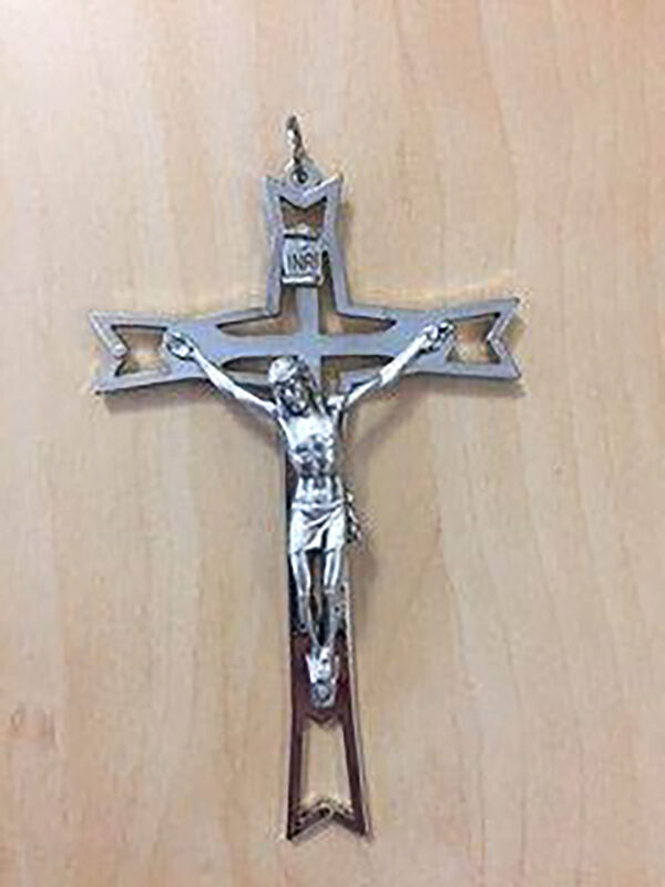 Silver with Crucifix